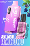 Lost Mary BM6000 Wegwerp Vape (Doos van 10)