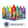 RAndM Tornado 9000 Puffs Wegwerp Vape (Doos van 10)
