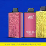 Hoe werkt het luchtstroomsysteem in de JNR Mega Box 25000?